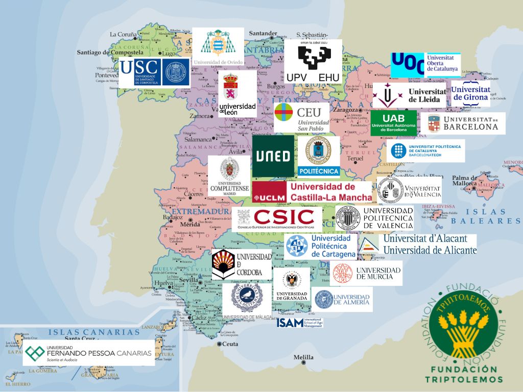 Mapa de Formación en los Sistemas Alimentarios